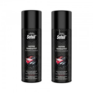 Selsil Motor Temizleme Spreyi 2 x 500 ml Derinlemesine Temizlik Araç Bakım Ürünü